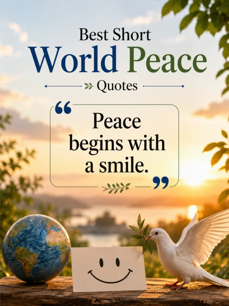 best-short-world-peace-quotes
