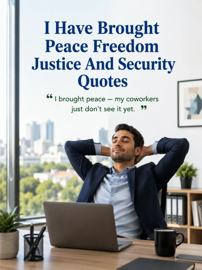 funny-i-have-brought-peace-freedom-justice-and-security-quotes