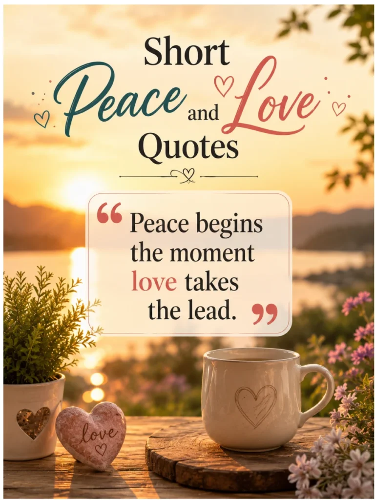 short-peace-and-love-quotes