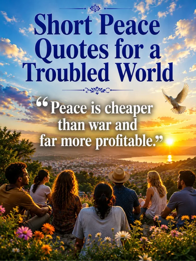 short-peace-quotes-for-a-troubled-world