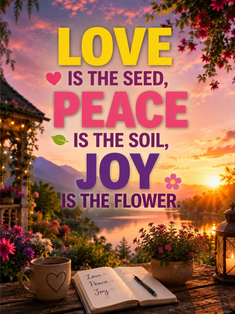 short-quotes-on-love-peace-and-joy