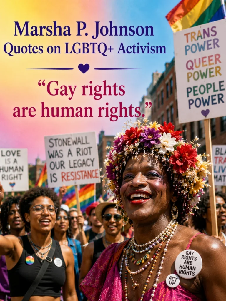 marsha-p-johnson-quotes-on-lgbtq-activism