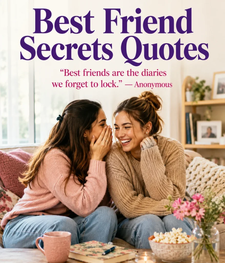 Best Friend Secrets Quotes