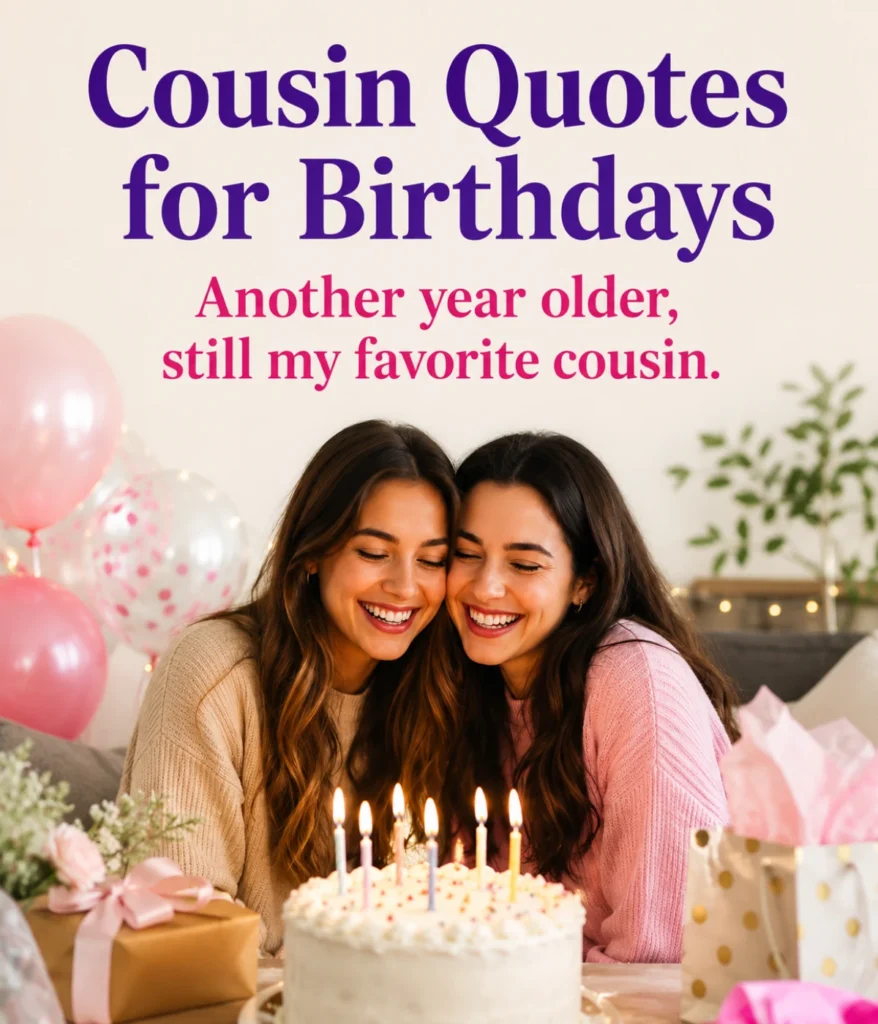 Birthdays Cousin Quotes