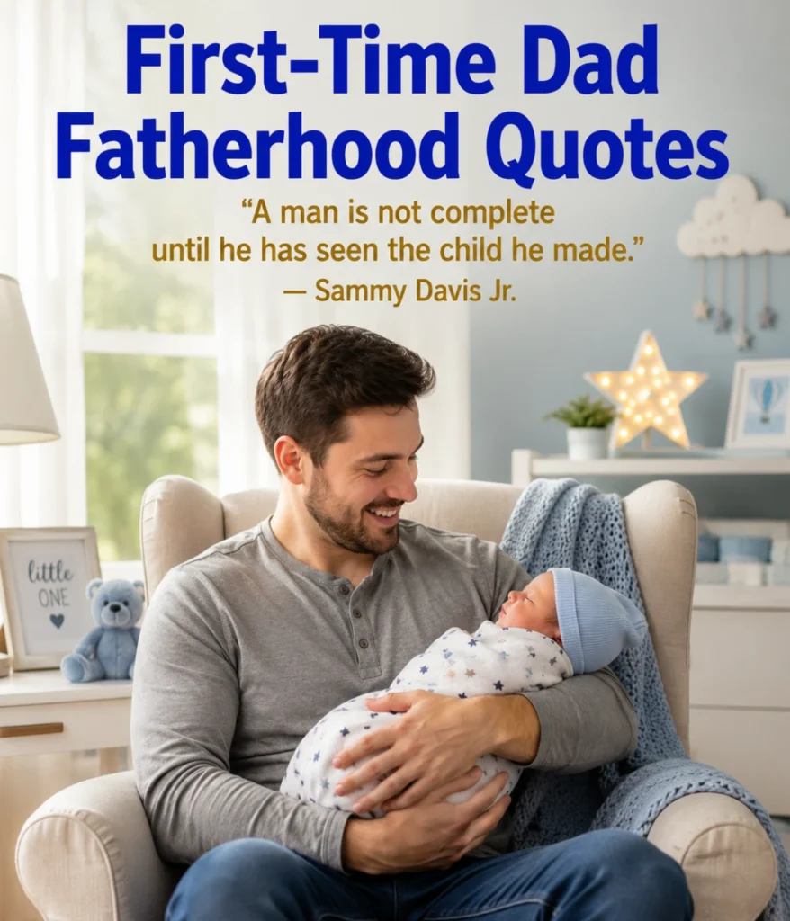 First-Time Dad Fatherhood Quotes