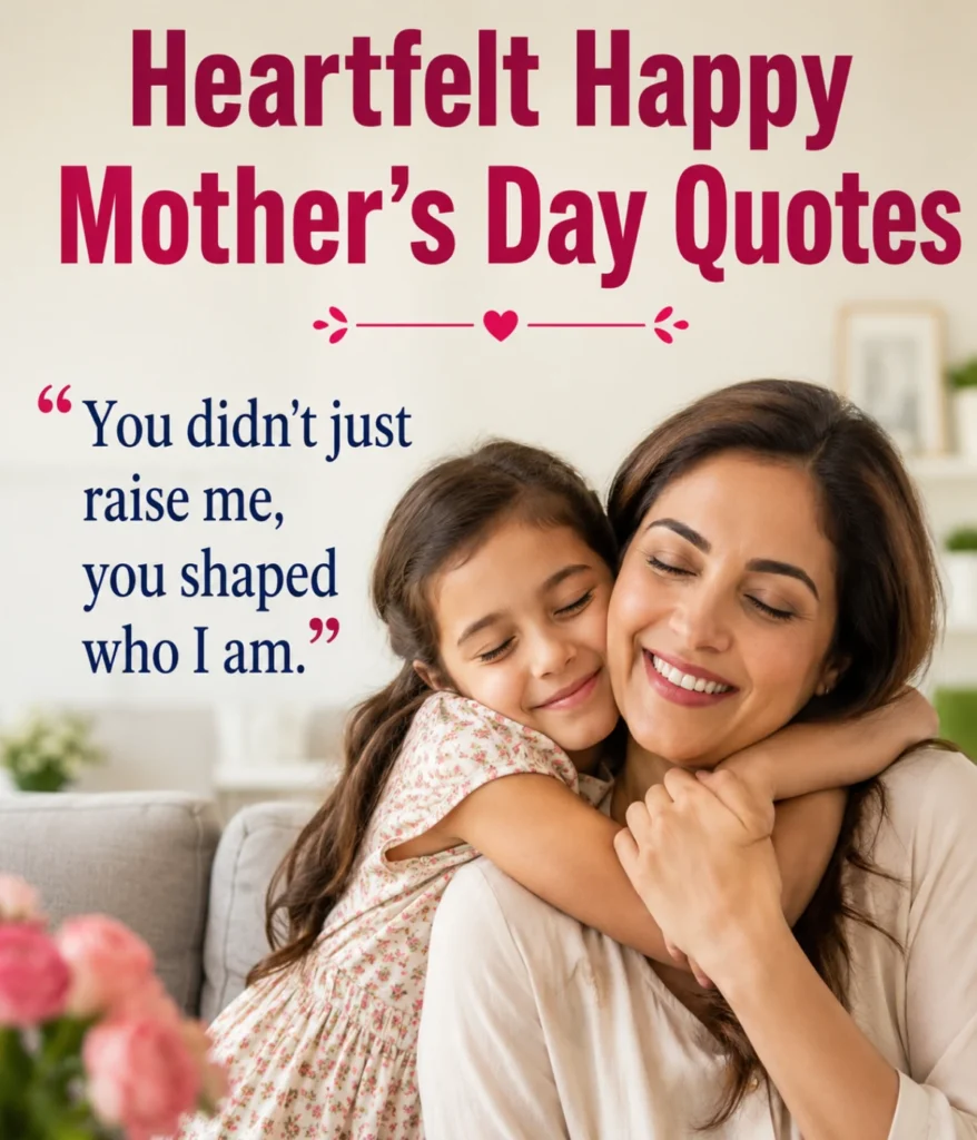 Heartfelt Happy Mother's Day Quotes