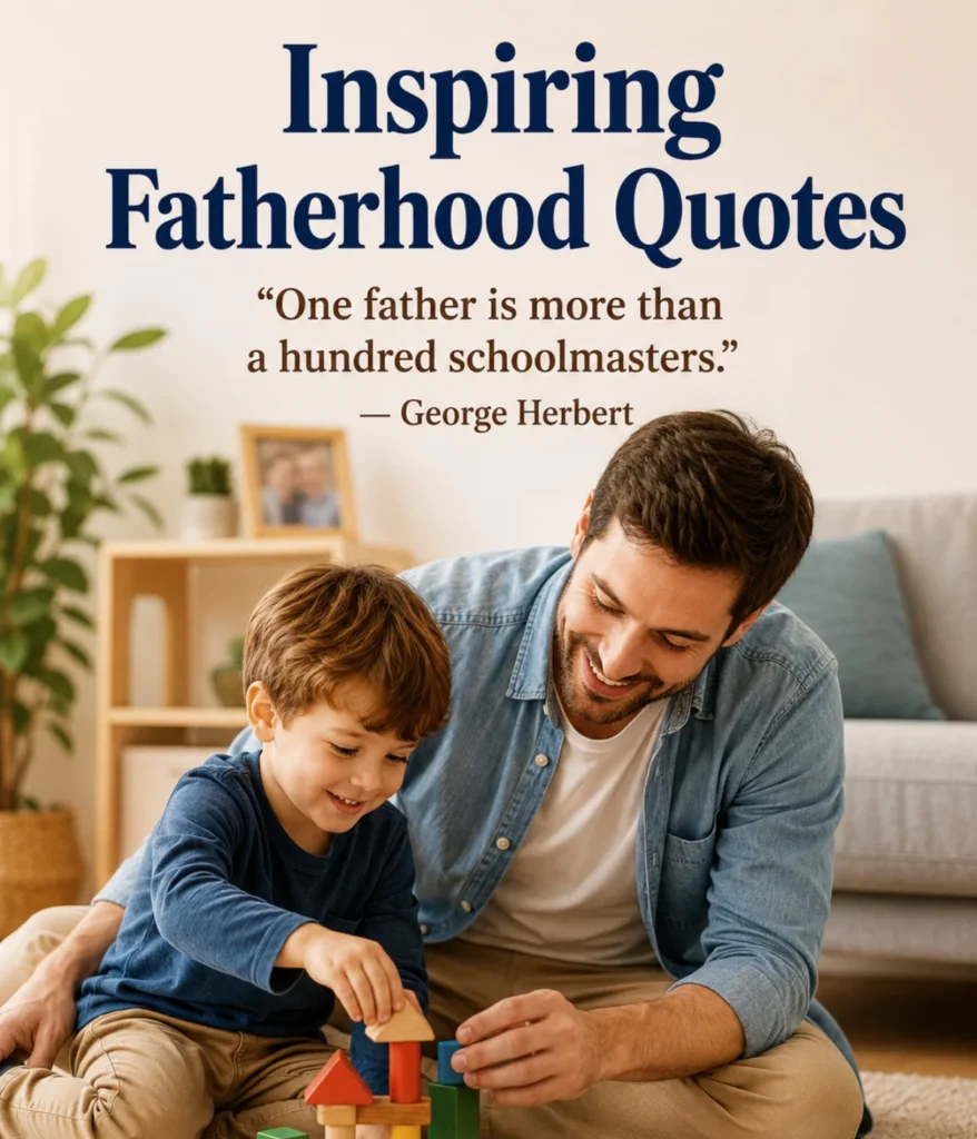 Inspiring Fatherhood Quotes