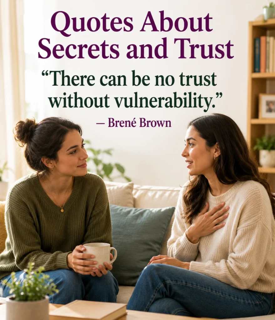 Secrets and Trust Quotes
