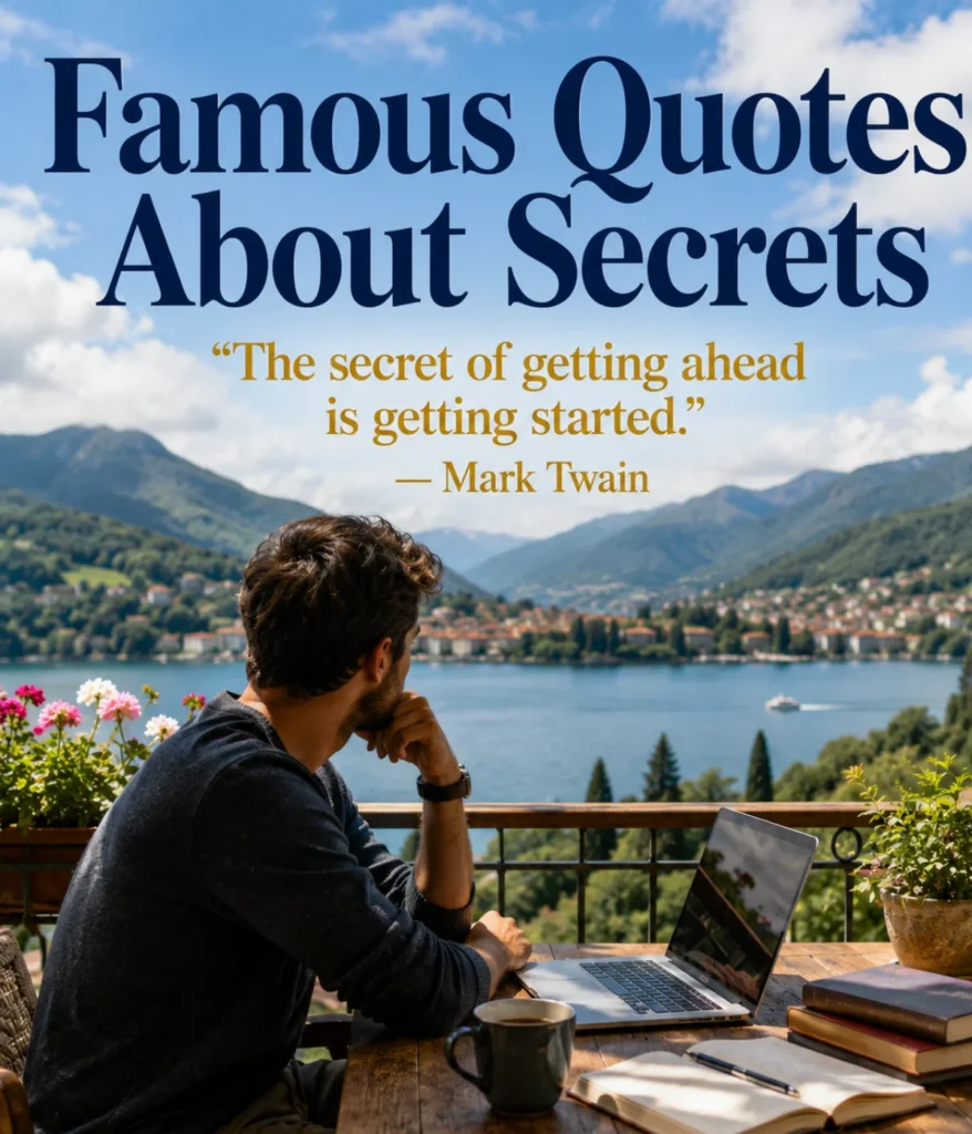 Secrets Famous Quotes