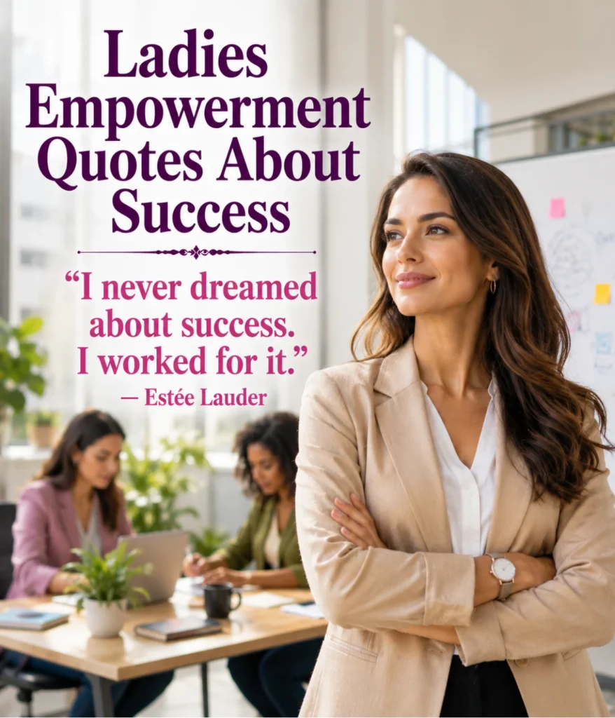 Success Ladies Empowerment Quotes